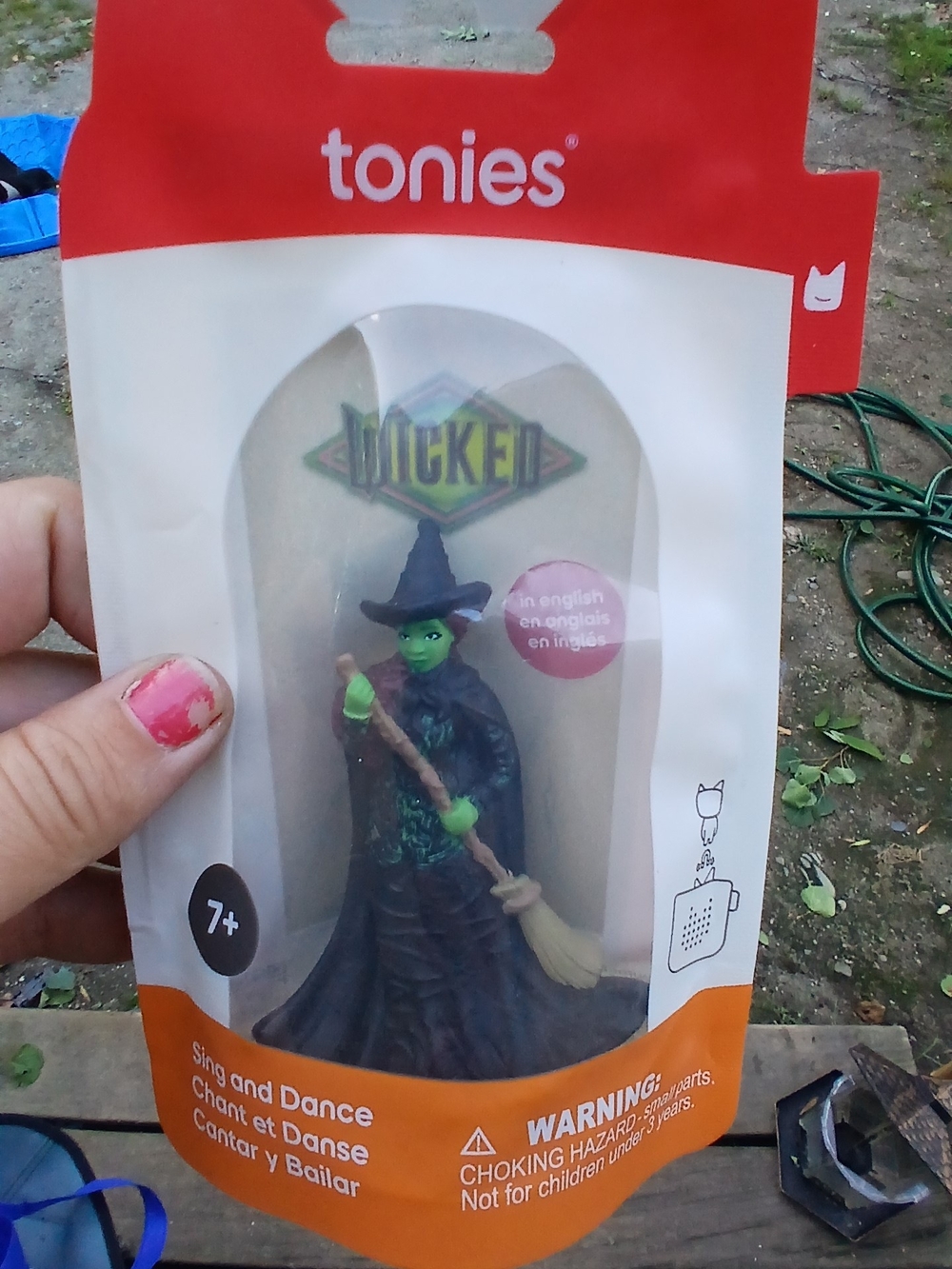 Tonies Green Witch Figure for Kids - Halloween Costume Character